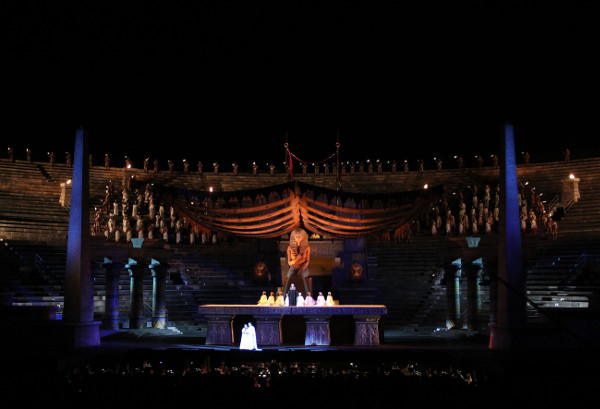 Aida all'arena di verona