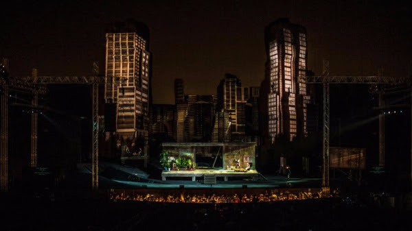 Madama Butterfly alle Terme di caracalla secondo la Fura dels Baus