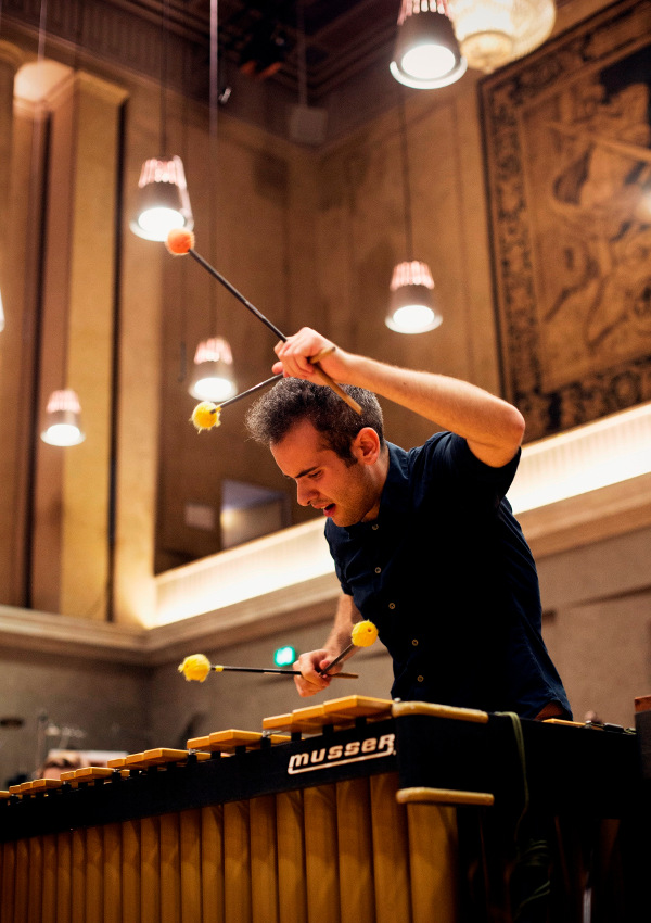 simone rubino, percussionista