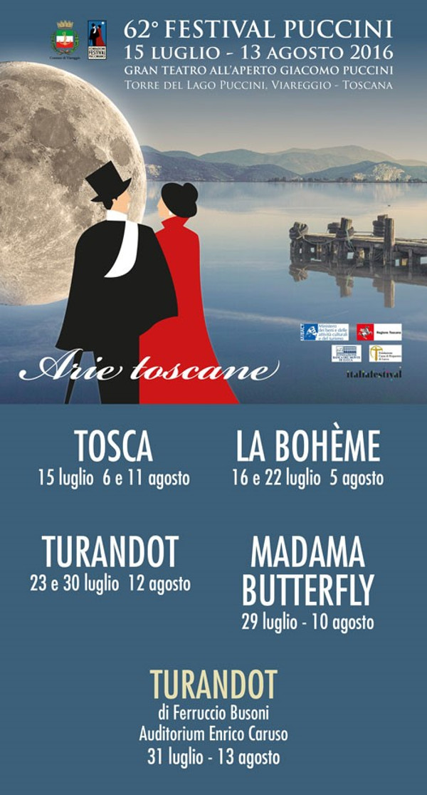 Torre del Lago, Festival Pucciniano 2016