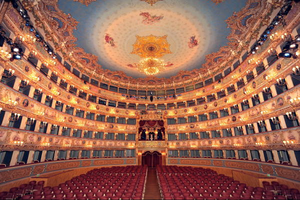Il gran teatro la Fenice di Venezia