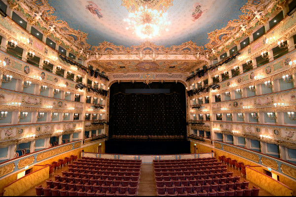 Il gran teatro la Fenice di Venezia