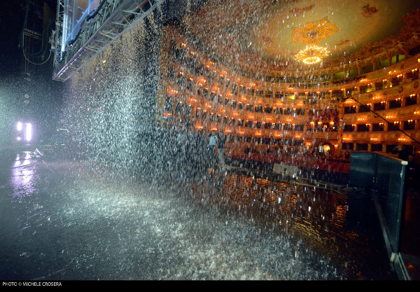 venezia, acquagranda alla fenice