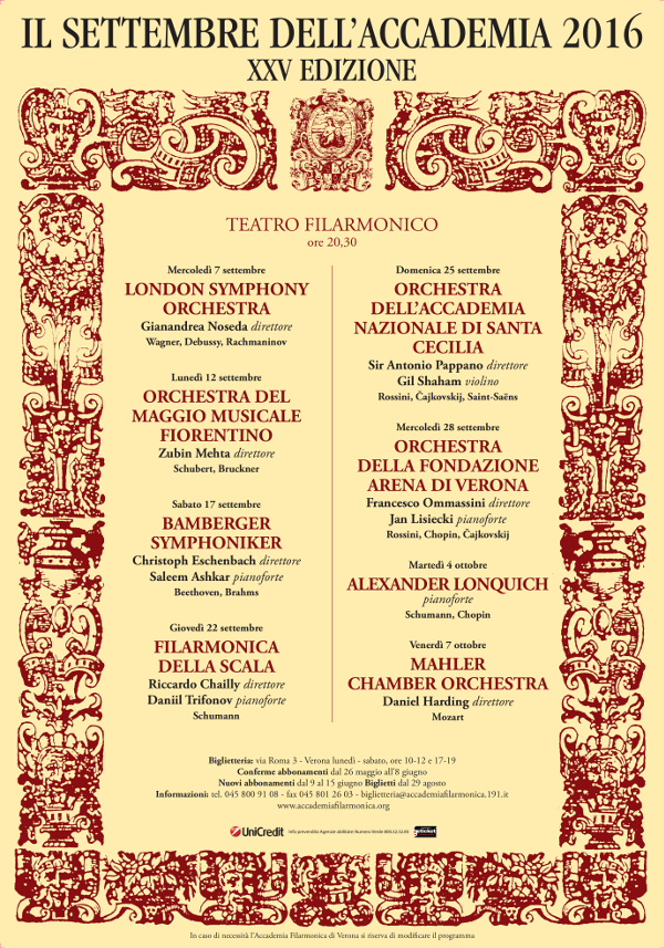 XXV settembre dell'accademia a Verona