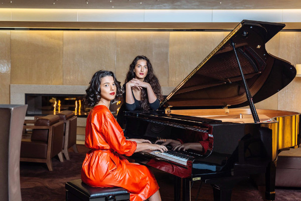 Khatia e Gvantsa Buniatishvili pianoforti