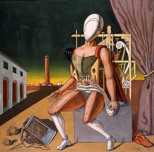 giorgio de chirico, orfeo