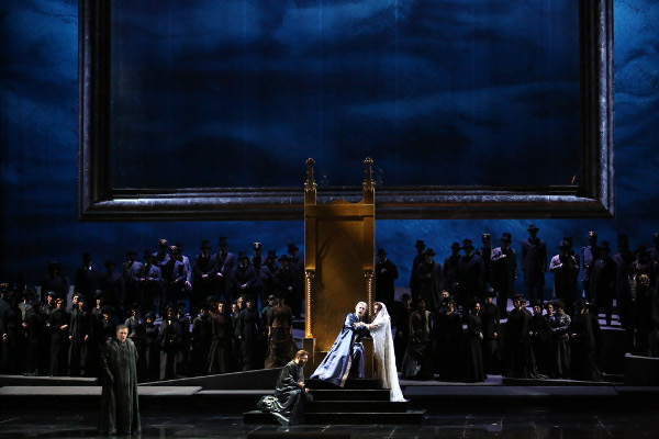 Leo Nucci, Carmen Giannattasio e Giorgio Berrugi in Simon Boccanegra