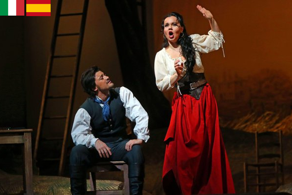 Aleksandra Kurzak e Vittorio Grigolo nell'Elisir d'amore al Metropolitan di New York