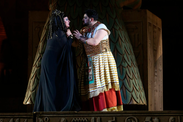 Hui He e Yusif Eyvazov in Aida all'Arena